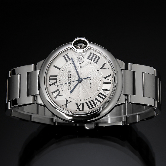 CARTIER(USED)발롱블루 스틸 42