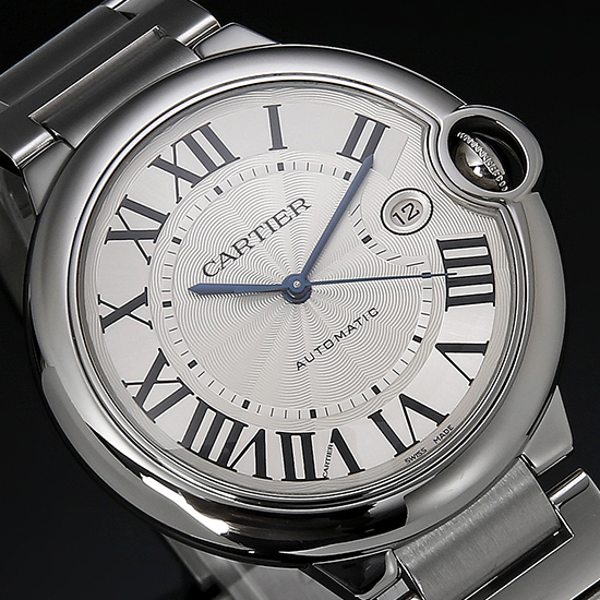 CARTIER(USED)발롱블루 스틸 42