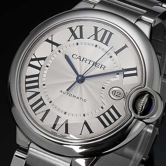 CARTIER(USED)발롱블루 스틸 42