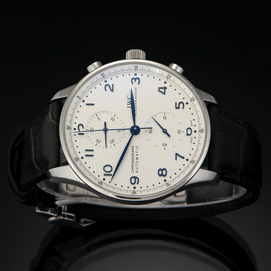 IWC(USED) 포루투기스 블루핸즈 IW371446
