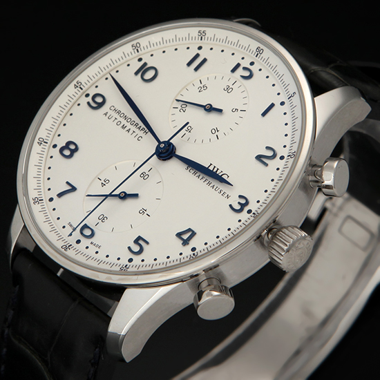 IWC(USED) 포루투기스 블루핸즈 IW371446