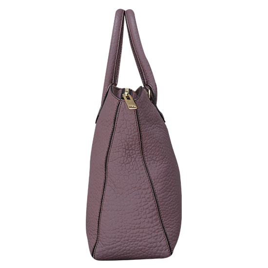 BURBERRY(USED)퍼플 레더 토트겸 숄더백