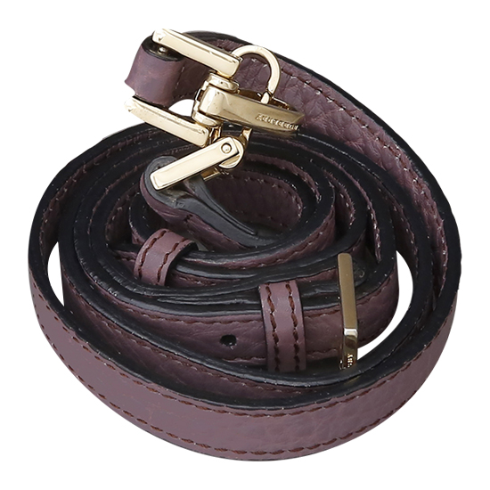BURBERRY(USED)퍼플 레더 토트겸 숄더백