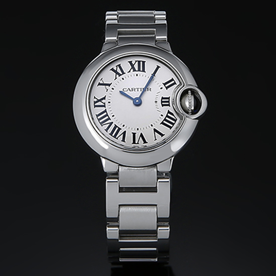 CARTIER(USED) 발롱블루 스틸 28