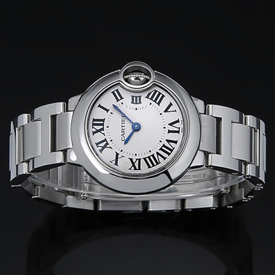 CARTIER(USED) 발롱블루 스틸 28