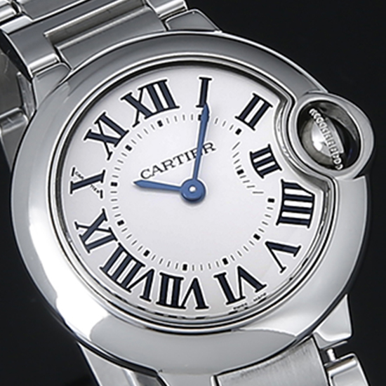 CARTIER(USED) 발롱블루 스틸 28