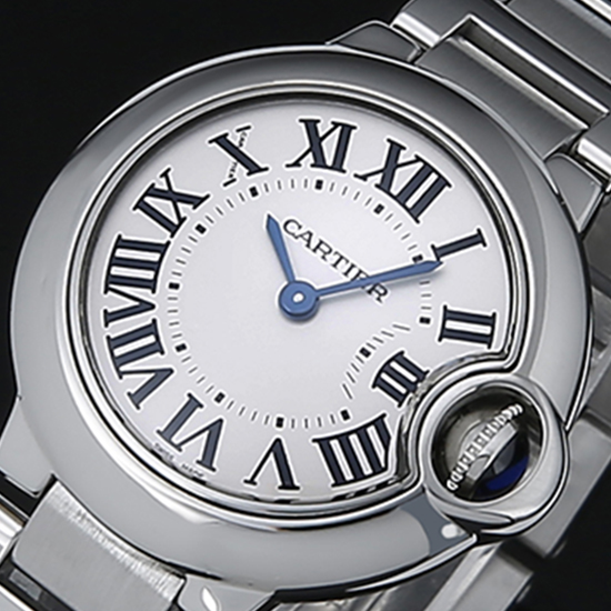CARTIER(USED) 발롱블루 스틸 28