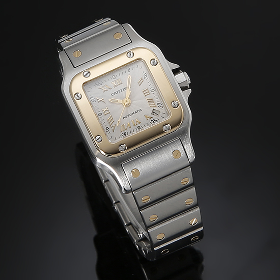 CARTIER(USED) 산토스 갈베 콤비 스몰