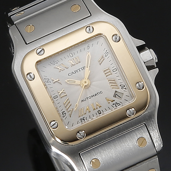 CARTIER(USED) 산토스 갈베 콤비 스몰