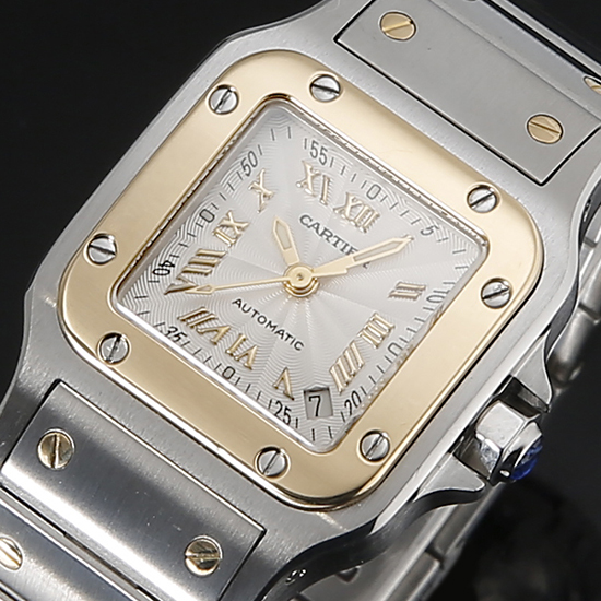 CARTIER(USED) 산토스 갈베 콤비 스몰