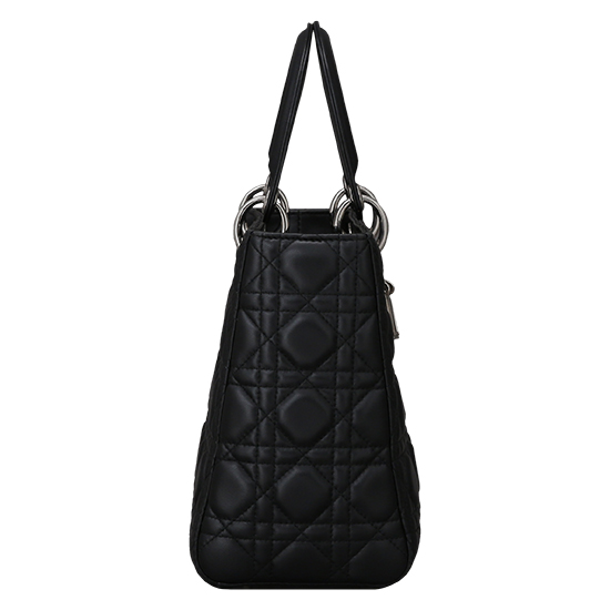 CHRISTIAN DIOR(USED)레이디 디올 까나쥬 블랙