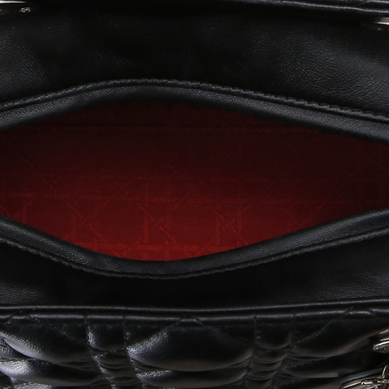 CHRISTIAN DIOR(USED)레이디 디올 까나쥬 블랙