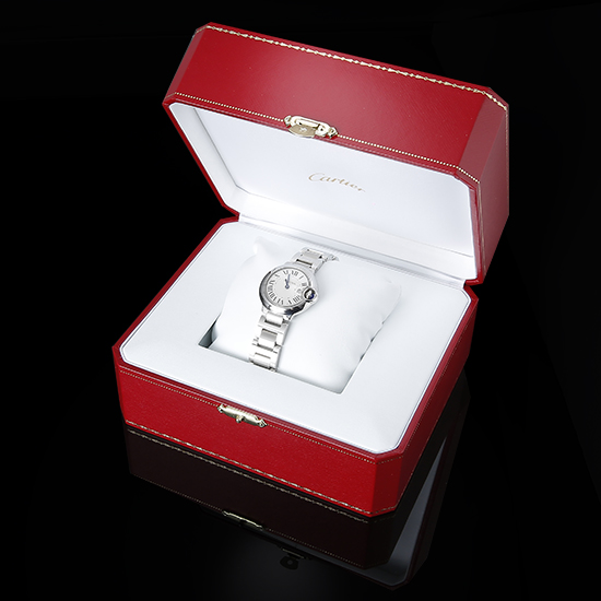 CARTIER(USED) 발롱블루 스틸 28