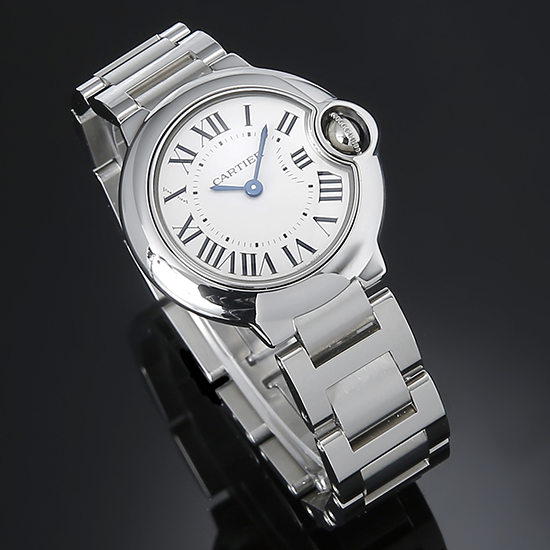CARTIER(USED) 발롱블루 스틸 28