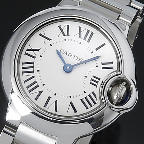 CARTIER(USED) 발롱블루 스틸 28