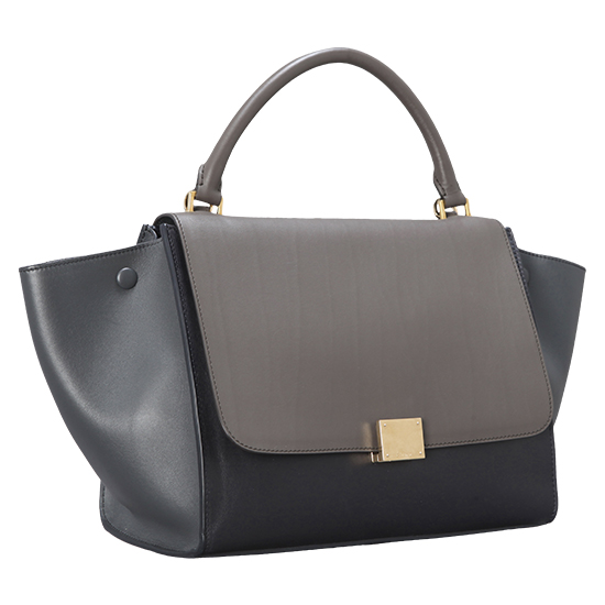 CELINE(USED)트라페제 블랙 토트백