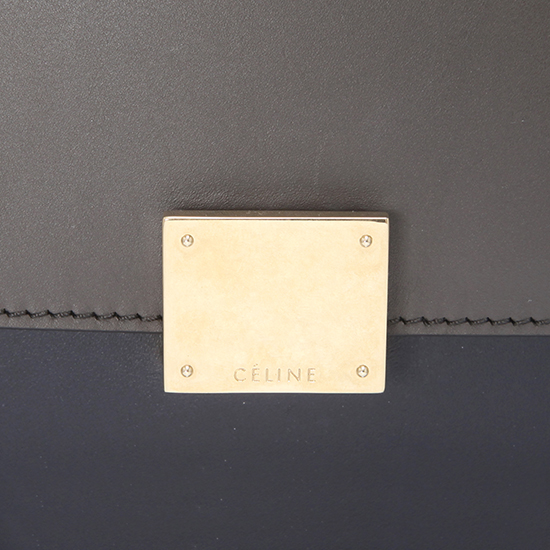 CELINE(USED)트라페제 블랙 토트백