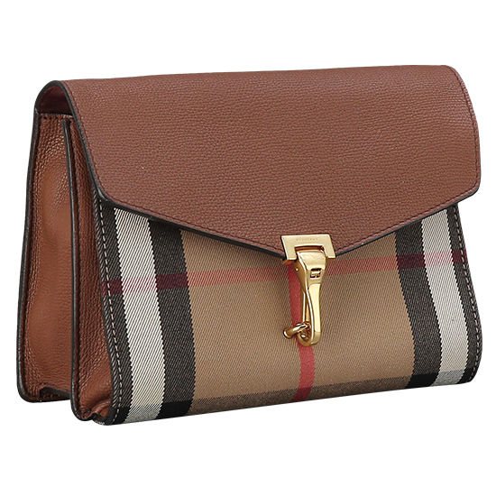BURBERRY(USED)하우스체크 브라운 크로스백