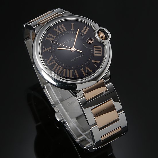 CARTIER(USED) 발롱블루 콤비 42 초코판