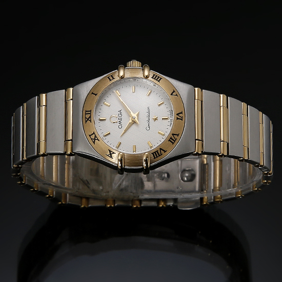 OMEGA(USED) 컨스틸레이션 콤비 풀바
