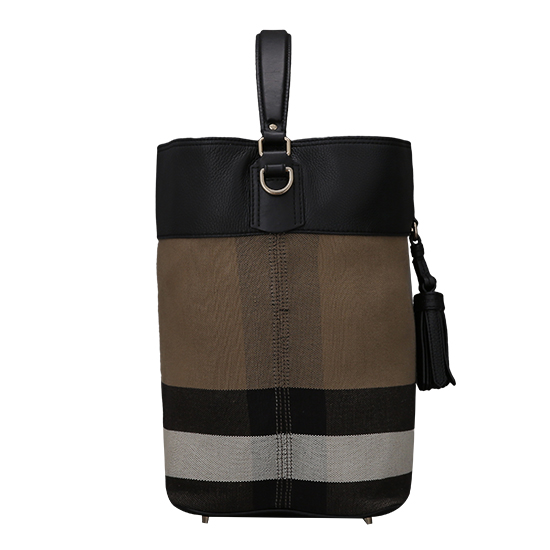 BURBERRY(USED)애쉬비 캔버스 체크 호보백