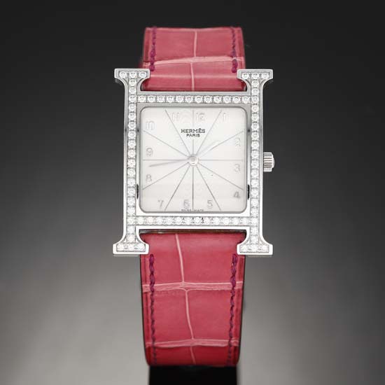 HERMES(USED) 에르메스 H아워 오리지널다이아 베젤