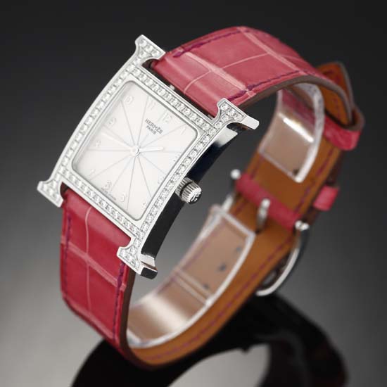 HERMES(USED) 에르메스 H아워 오리지널다이아 베젤