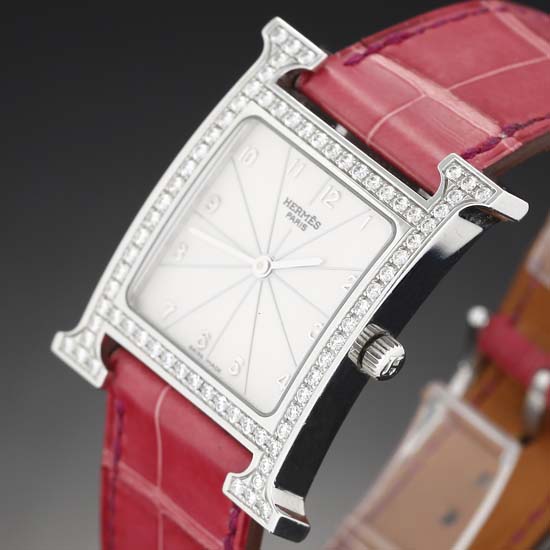 HERMES(USED) 에르메스 H아워 오리지널다이아 베젤