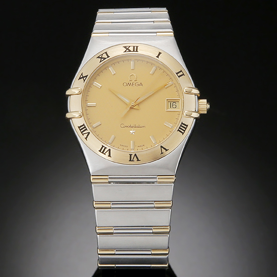 OMEGA(USED)컨스틸레이션 콤비 하프바