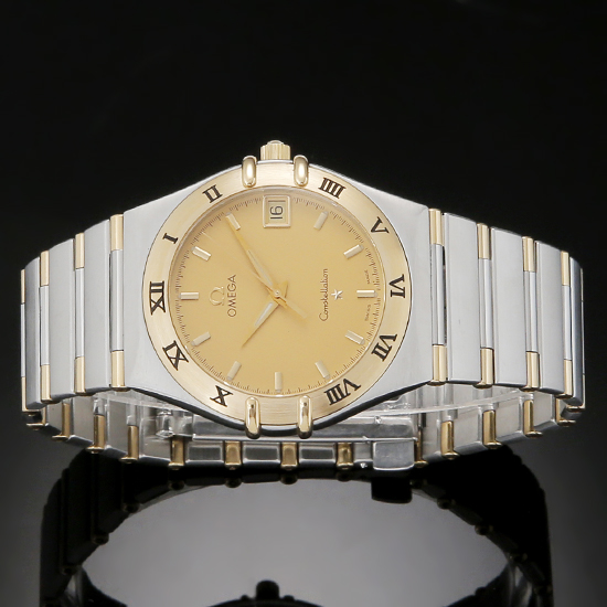 OMEGA(USED)컨스틸레이션 콤비 하프바