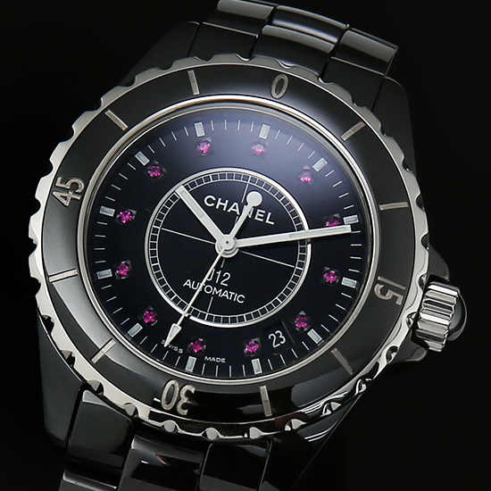 CHANEL(USED) 샤넬 J12 블랙 세라믹 오토 H1635