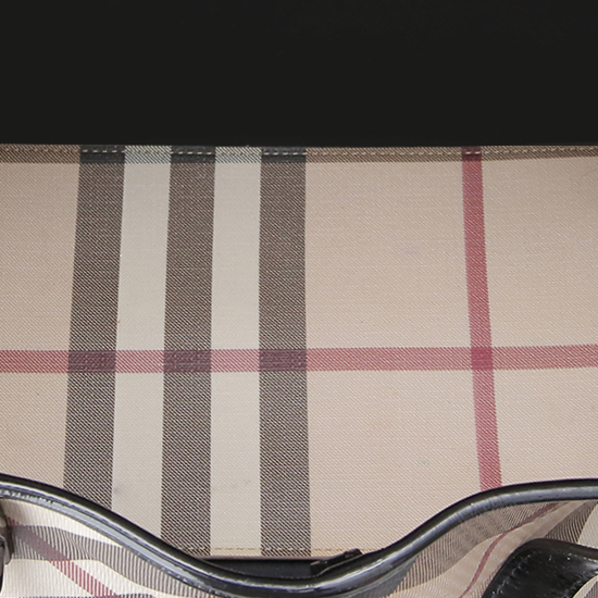 BURBERRY(USED)노바체크 PVC 니키 숄더백