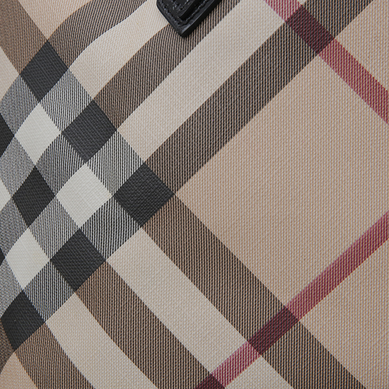 BURBERRY(USED)노바체크 PVC 니키 숄더백