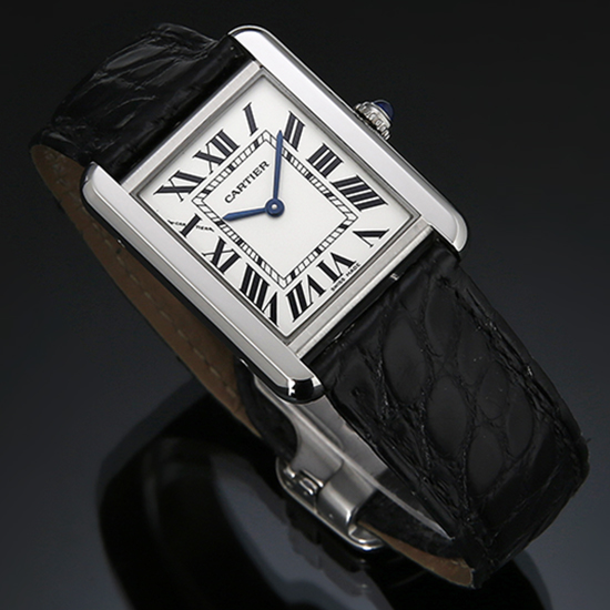 CARTIER(USED) 탱크솔로 스틸 스몰