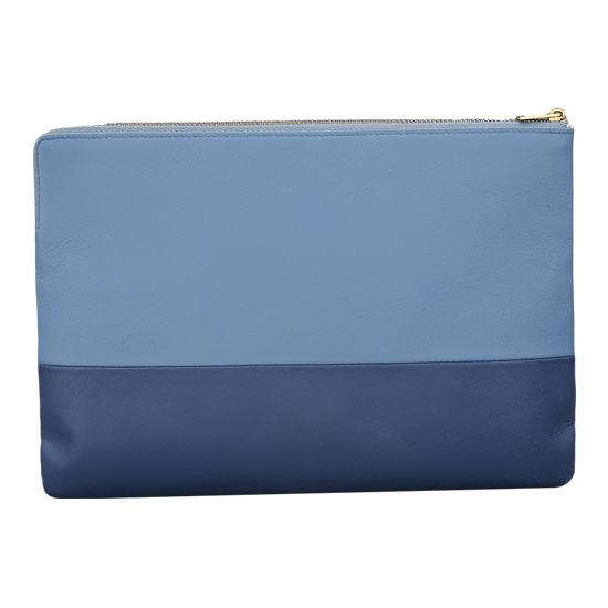 CELINE(USED)블루 투톤 클러치