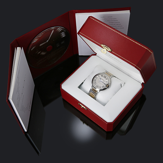 CARTIER(USED) 발롱블루 콤비 42
