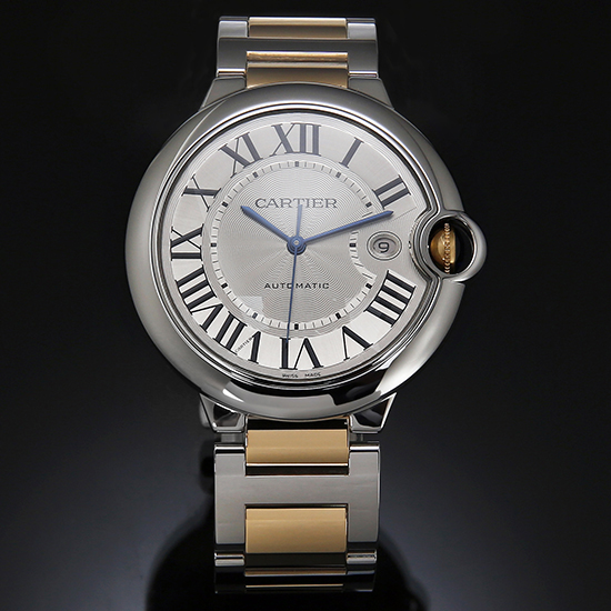 CARTIER(USED) 발롱블루 콤비 42