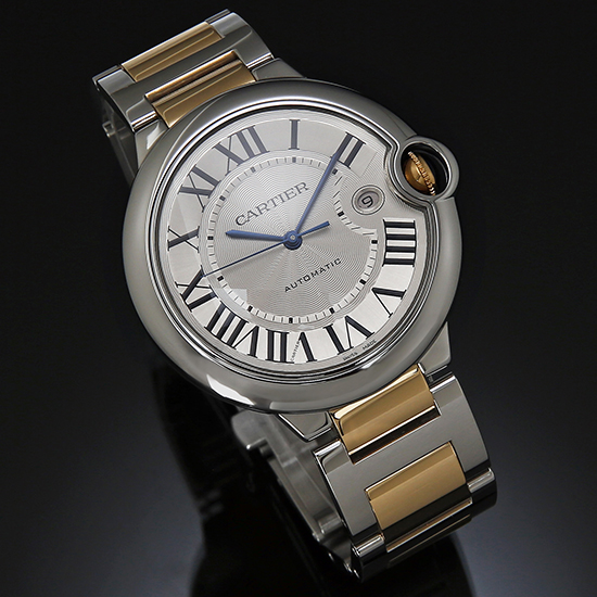 CARTIER(USED) 발롱블루 콤비 42
