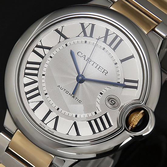 CARTIER(USED) 발롱블루 콤비 42