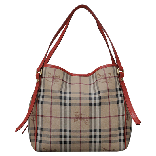 BURBERRY(USED)노바체크 PVC 숄더백