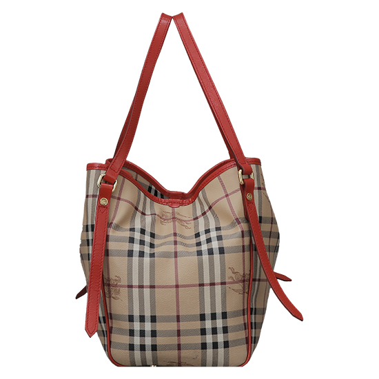 BURBERRY(USED)노바체크 PVC 숄더백