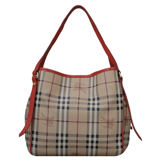 BURBERRY(USED)노바체크 PVC 숄더백