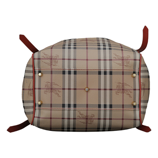 BURBERRY(USED)노바체크 PVC 숄더백