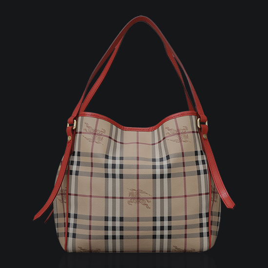 BURBERRY(USED)노바체크 PVC 숄더백
