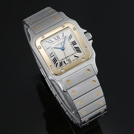 CARTIER(USED) 산토스 갈베 콤비 라지