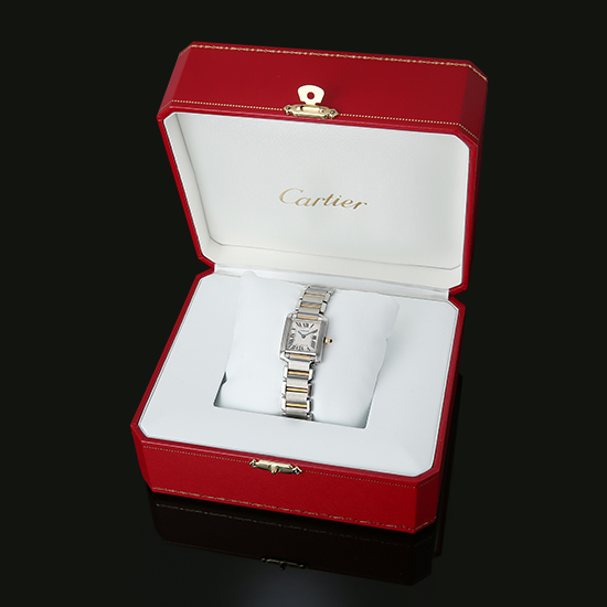 CARTIER(USED) 탱크 프랑세스 콤비 스몰
