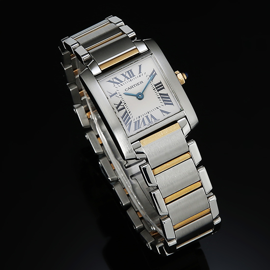 CARTIER(USED) 탱크 프랑세스 콤비 스몰
