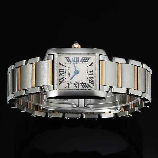 CARTIER(USED) 탱크 프랑세스 콤비 스몰