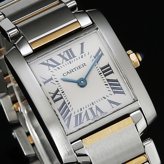 CARTIER(USED) 탱크 프랑세스 콤비 스몰