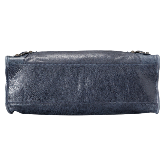 BALENCIAGA(USED)클래식 모터 시티백 블루